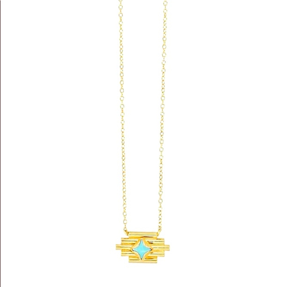 CHAN LUU Turquoise Southwest Necklace NWT
